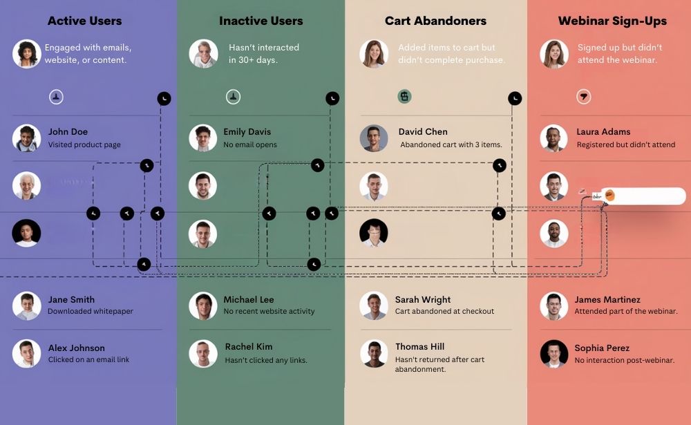 Segmentation and triggers